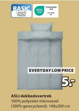 Jysk Asli Dekbedovertrek aanbieding