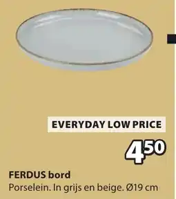 Jysk Ferdus Bord aanbieding