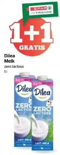 Spar Dilea Melk aanbieding