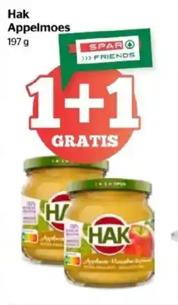 Spar Hak Appelmoes aanbieding