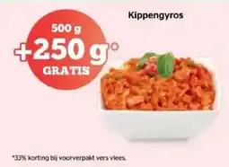 Spar Kippengyros aanbieding