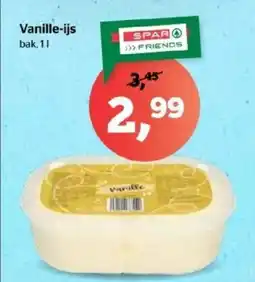 Spar Vanille Ijs aanbieding