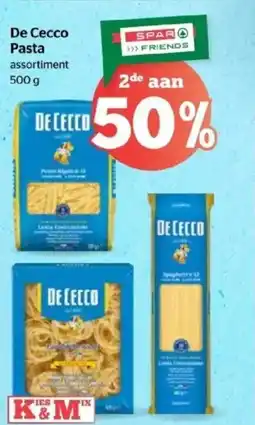 Spar De Cecco Pasta assortiment aanbieding