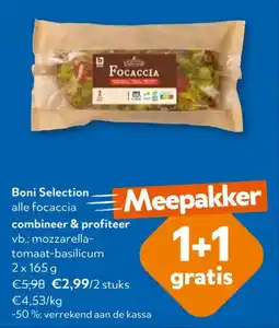 OKay Boni Selection Alle Focaccia aanbieding