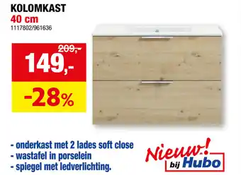 Hubo Kolomkast aanbieding