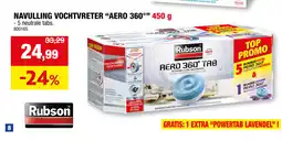 Hubo Rubson Navulling vochtvreter Aaero 360° aanbieding