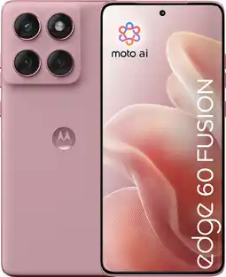 Coolblue Motorola Edge 60 Fusion 256GB Roze 5G aanbieding