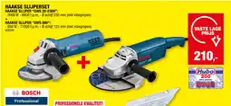 Hubo BOSCH Haakse slijper GWS 20-230H aanbieding