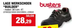 Hubo Busters Lage werkschoen builder aanbieding