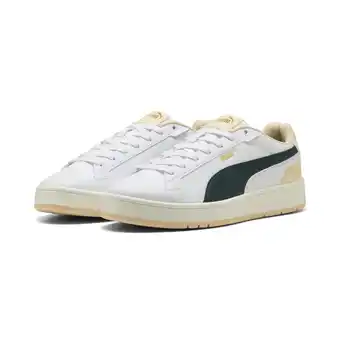 Decathlon Court Classico sneakers unisex PUMA White Green Terrain Canvas Beige aanbieding