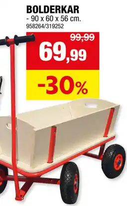 Hubo Bolderkar aanbieding