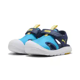 Decathlon Fun Racer sandalen voor peuters PUMA Speed Blue Pelé Yellow aanbieding