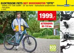 Hubo Elektrische fiets met middenmotor otte aanbieding
