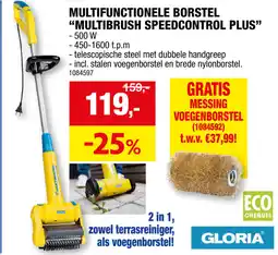 Hubo Multifunctionele borstel multibrush speedcontrol plus aanbieding