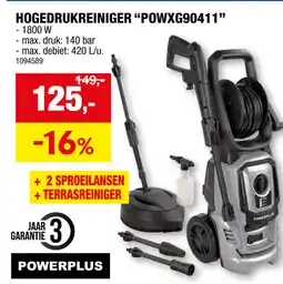 Hubo Hogedrukreiniger POWXG90411 aanbieding