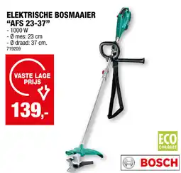 Hubo Elektrische bosmaaier AFS 23-37 aanbieding