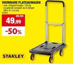 Hubo Vouwbare plateauwagen aanbieding