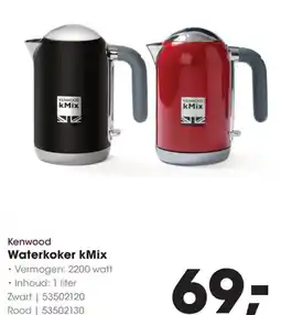 Hanos Kenwood Waterkoker kMix aanbieding