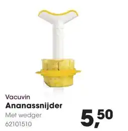 Hanos Vacuvin Ananassnijder aanbieding
