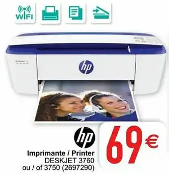 Cora Hp imprimante - printer deskjet aanbieding