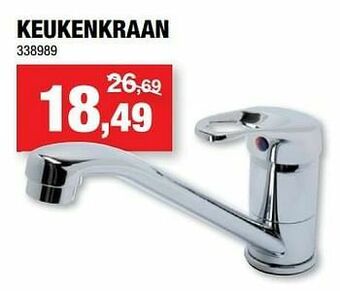 Hubo Keukenkraan rimini aanbieding