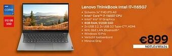 CompuDeals Lenovo thinkbook intel i7-1165g7 aanbieding