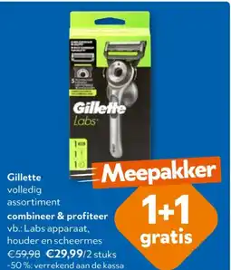 OKay Gillette volledig assortiment aanbieding