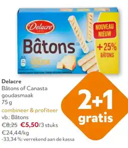 OKay Delacre Bâtons of Canasta goudasmaak aanbieding