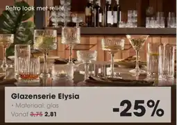 Hanos Glazenserie Elysia aanbieding