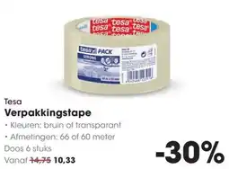 Hanos Tesa Verpakkingstape aanbieding