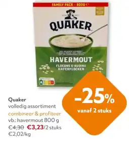 OKay Quaker havermout aanbieding