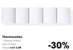 Hanos Thermorollen aanbieding