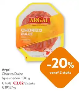 OKay Argal Chorizo Dulce fijne sneden aanbieding