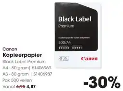 Hanos Canon Kopieerpapier aanbieding
