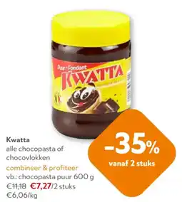 OKay Kwatta alle chocopasta of chocovlokken aanbieding