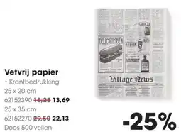 Hanos Vetvrij papier aanbieding