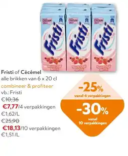 OKay Fristi of Cécémel alle brikken aanbieding