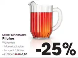Hanos Select Dinnerware Pitcher aanbieding