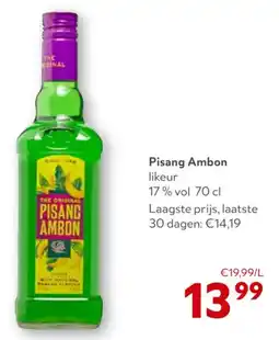 OKay Pisang Ambon likeur 17% vol aanbieding