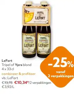 OKay LeFort Tripel of Ypra blond aanbieding