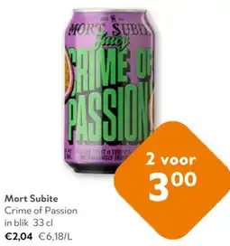 OKay Mort Subite Crime of Passion aanbieding