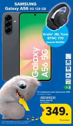 Carrefour Samsung Galaxy A56 5G 128 GB aanbieding