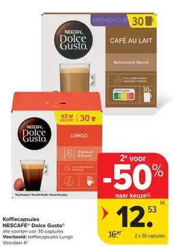 Carrefour NESCAFÉ Dolce Gusto Koffiecapsules aanbieding