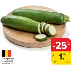 Carrefour Courgettes aanbieding