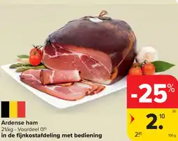 Carrefour Ardense ham aanbieding