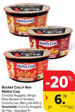 Carrefour Maître CoQ Bucket Coq in Box aanbieding