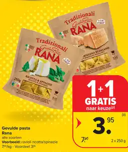 Carrefour Rana Gevulde pasta aanbieding