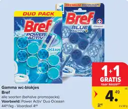 Carrefour Bref Gamma wc-blokjes aanbieding