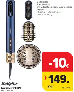Carrefour BaByliss Multistyler P1337E aanbieding