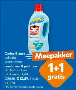 OKay Omino Bianco Nature Fresh 37 dosissen 1,48 L aanbieding